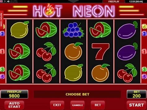 hot neon slot free
